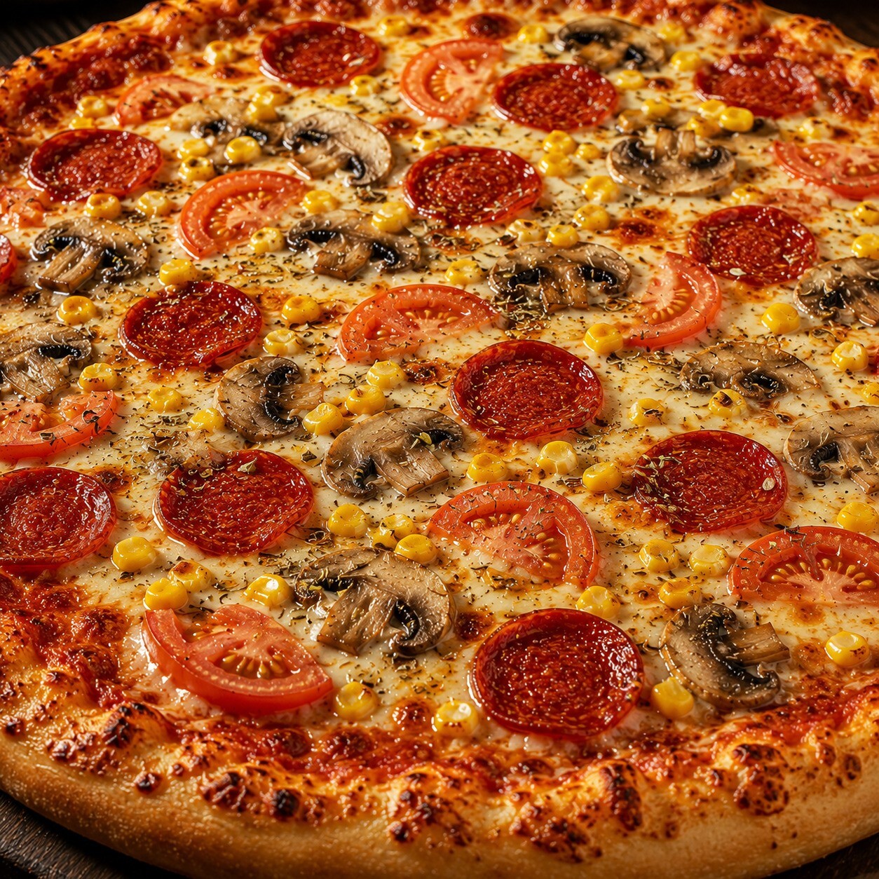 Sosyetik Pizza (Büyük Boy)