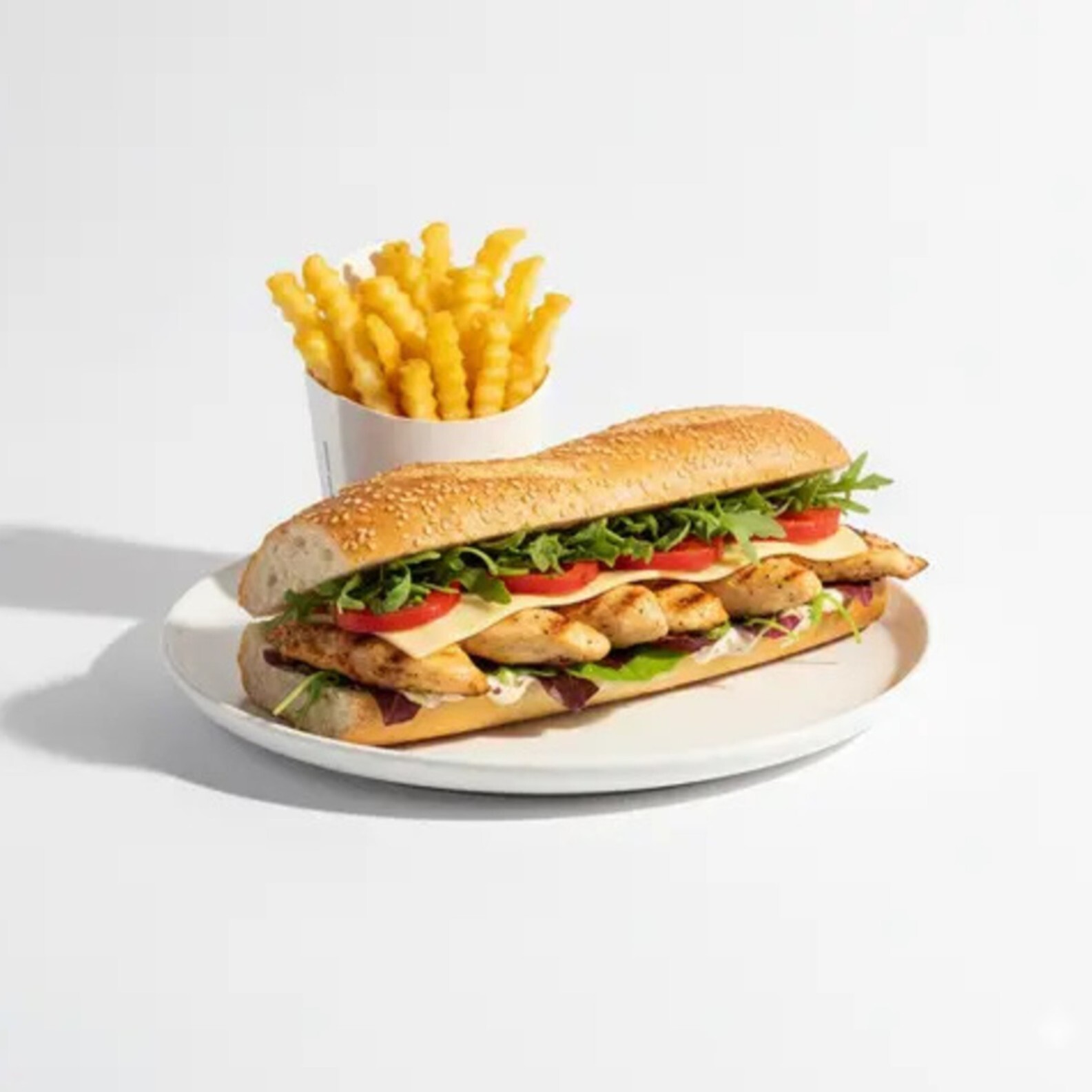 Izgara Caeser Chicken Wrap