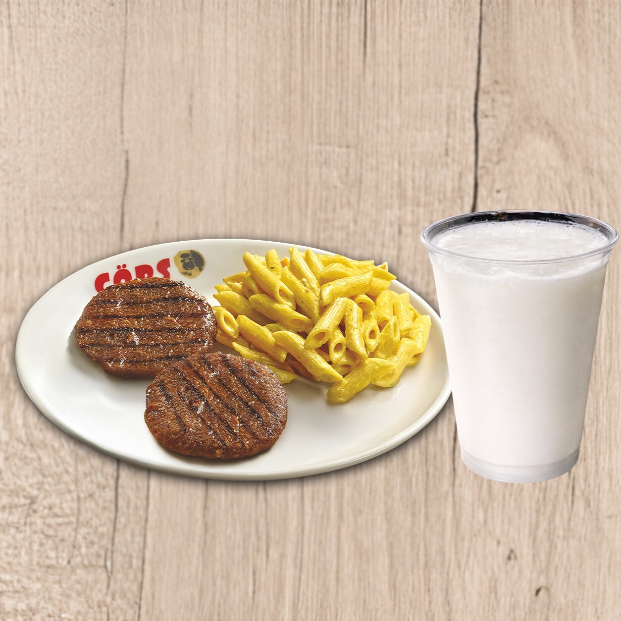 Miniklere Özel Köfte Makarna Menü - Oyuncak Hediyeli