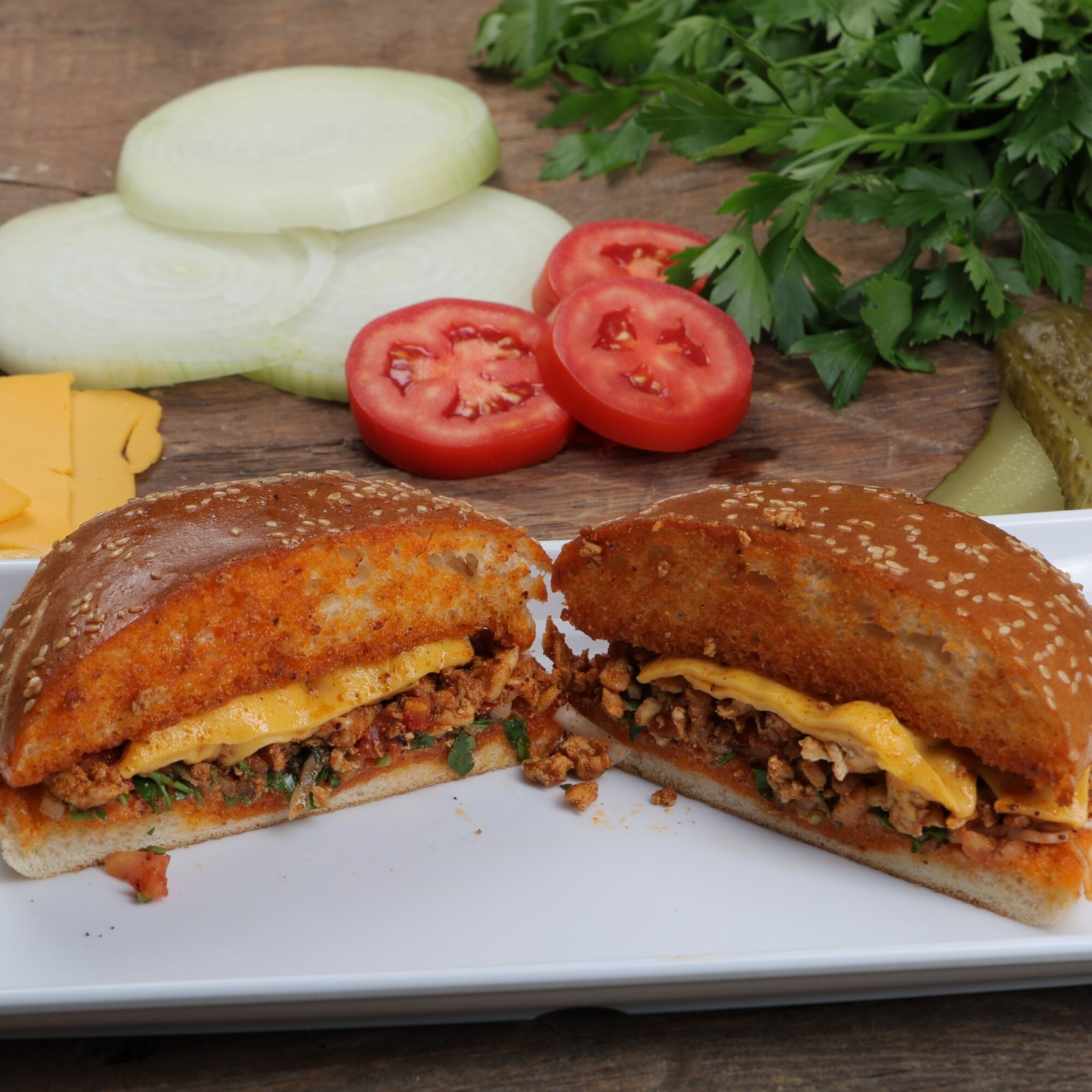 Burger Tavuk Tantuni