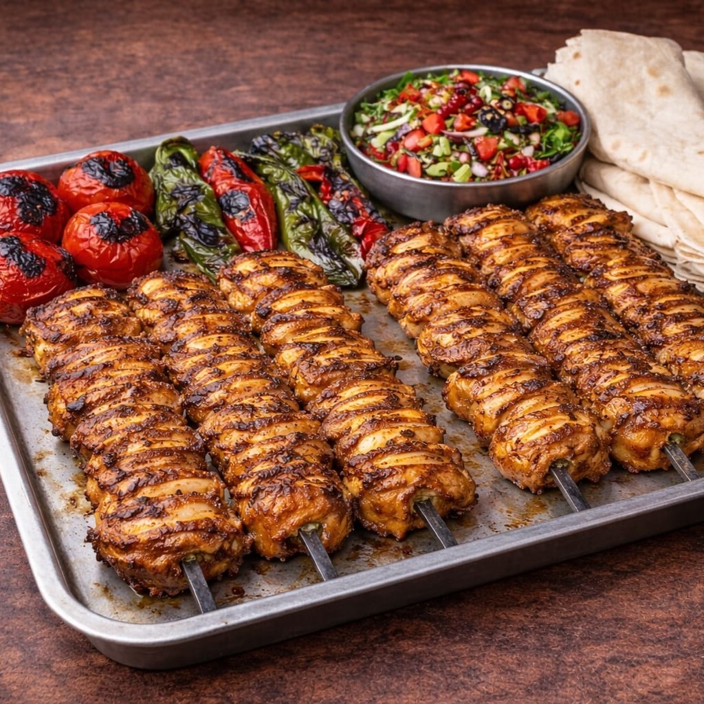 1 Kg Yaprak Kanat Yanında Salata 2 Adet Lavaş + 1 Lt Meysu Cola