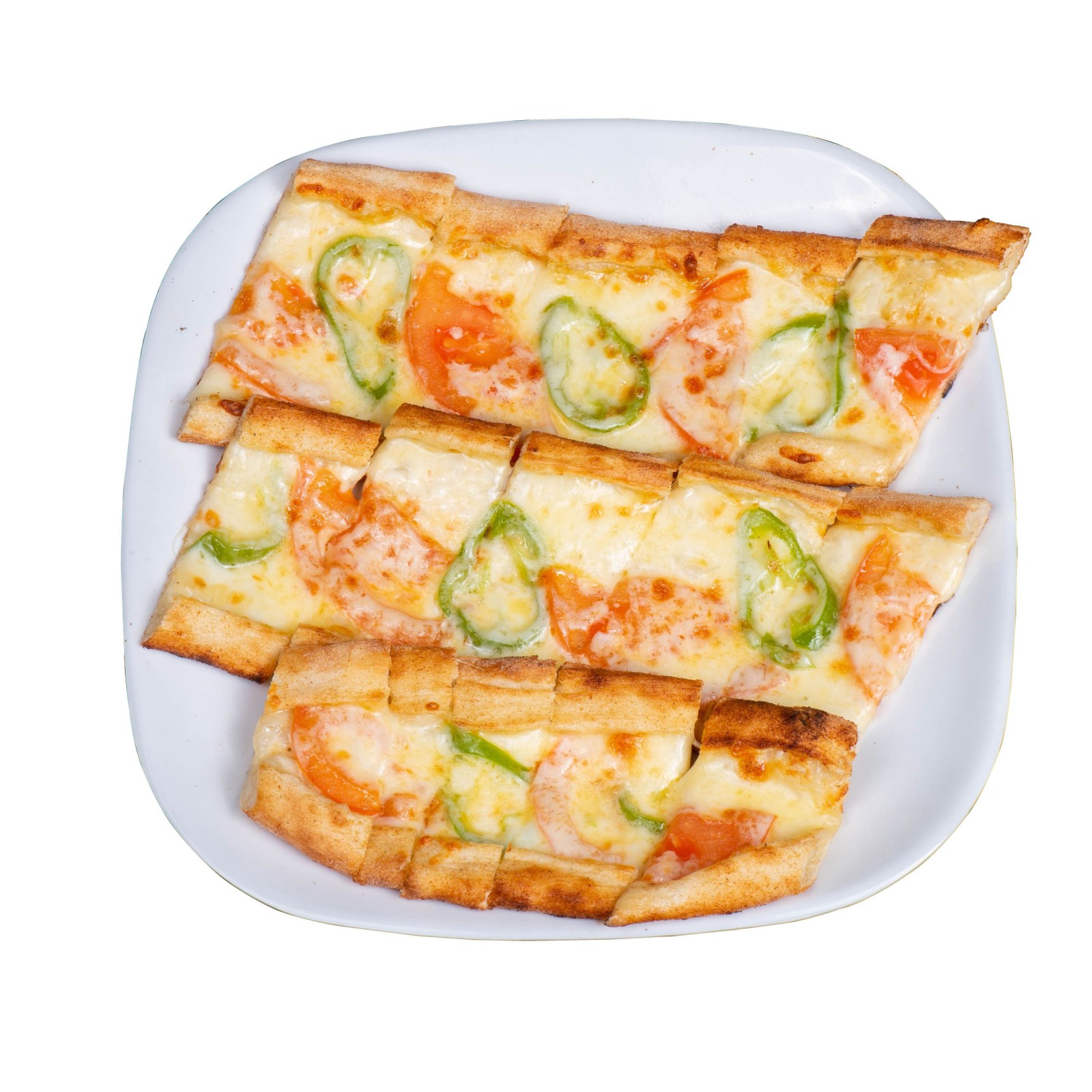 Kaşarlı Sebzeli Pide