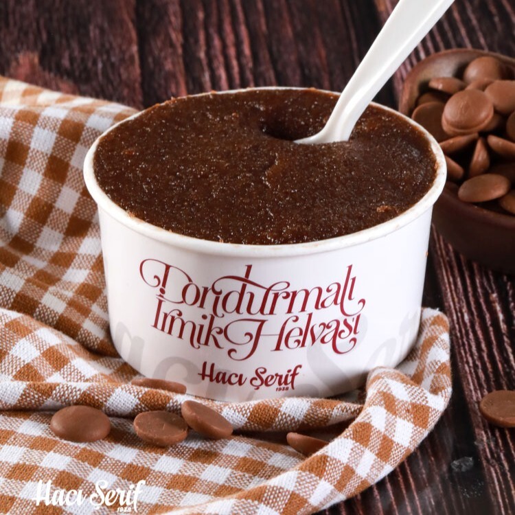 Çikolatalı Dondurmalı İrmik Helvası (130 gr.)