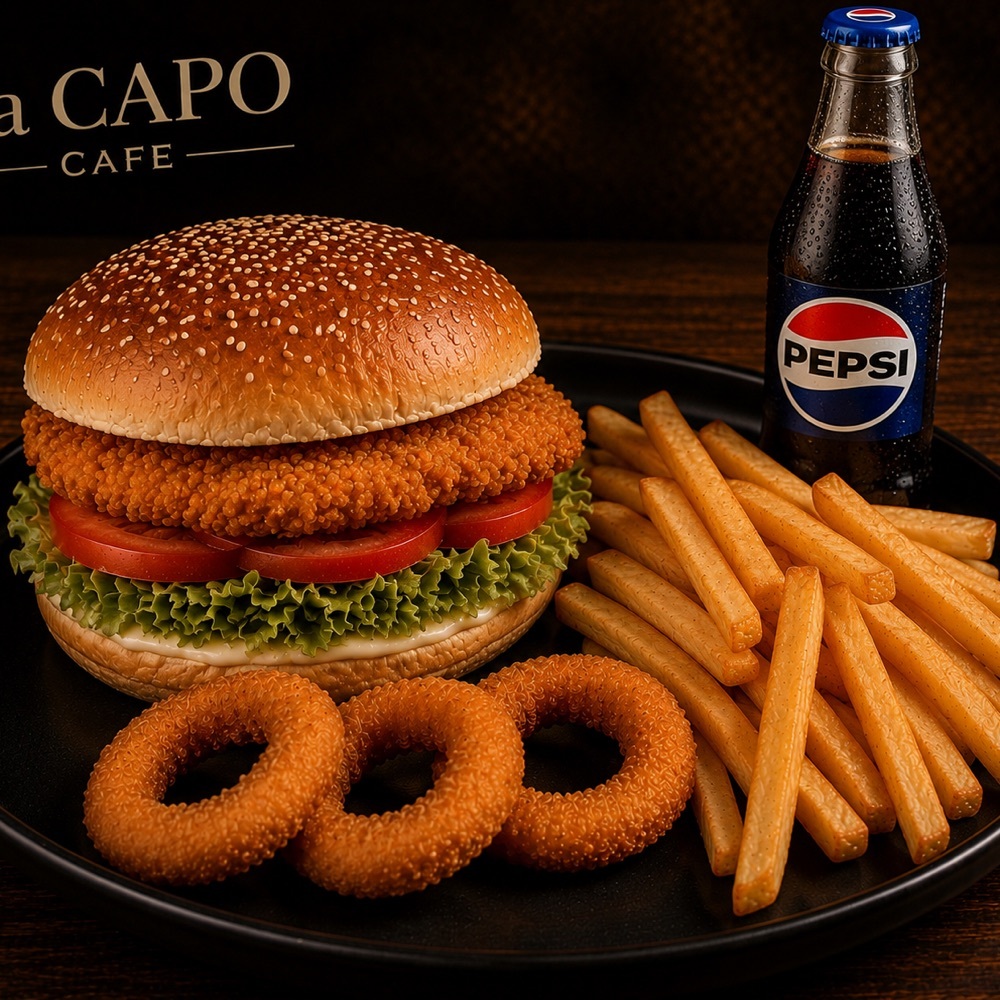 Hamburger Tavuk Menü ( 90 Gr )