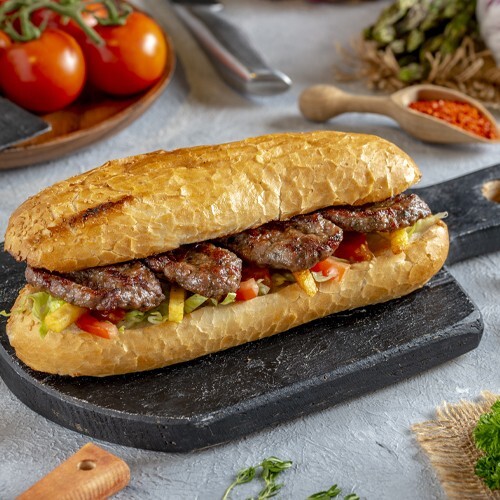 5 tam ekmek köfte menü ve 5 ayran 17 cl