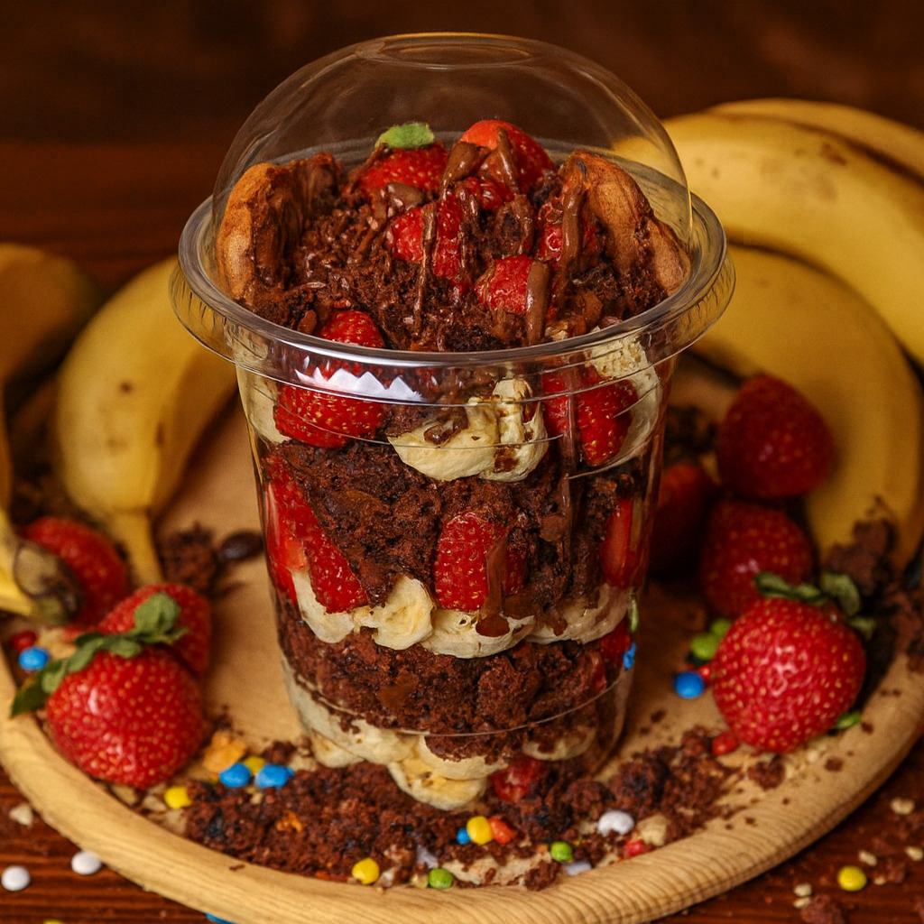 Belgium Cups Waffle