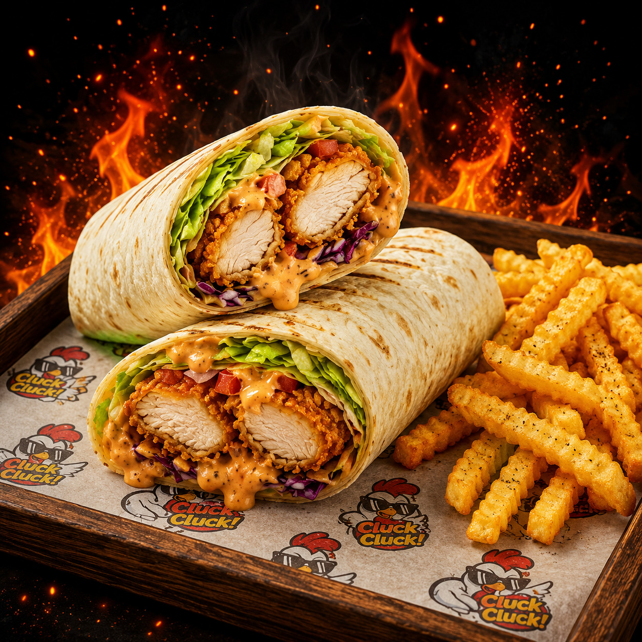 Ballı Hardal - Wrap Menü