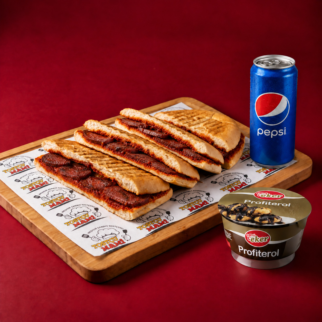 Sucuklu Tost Menü