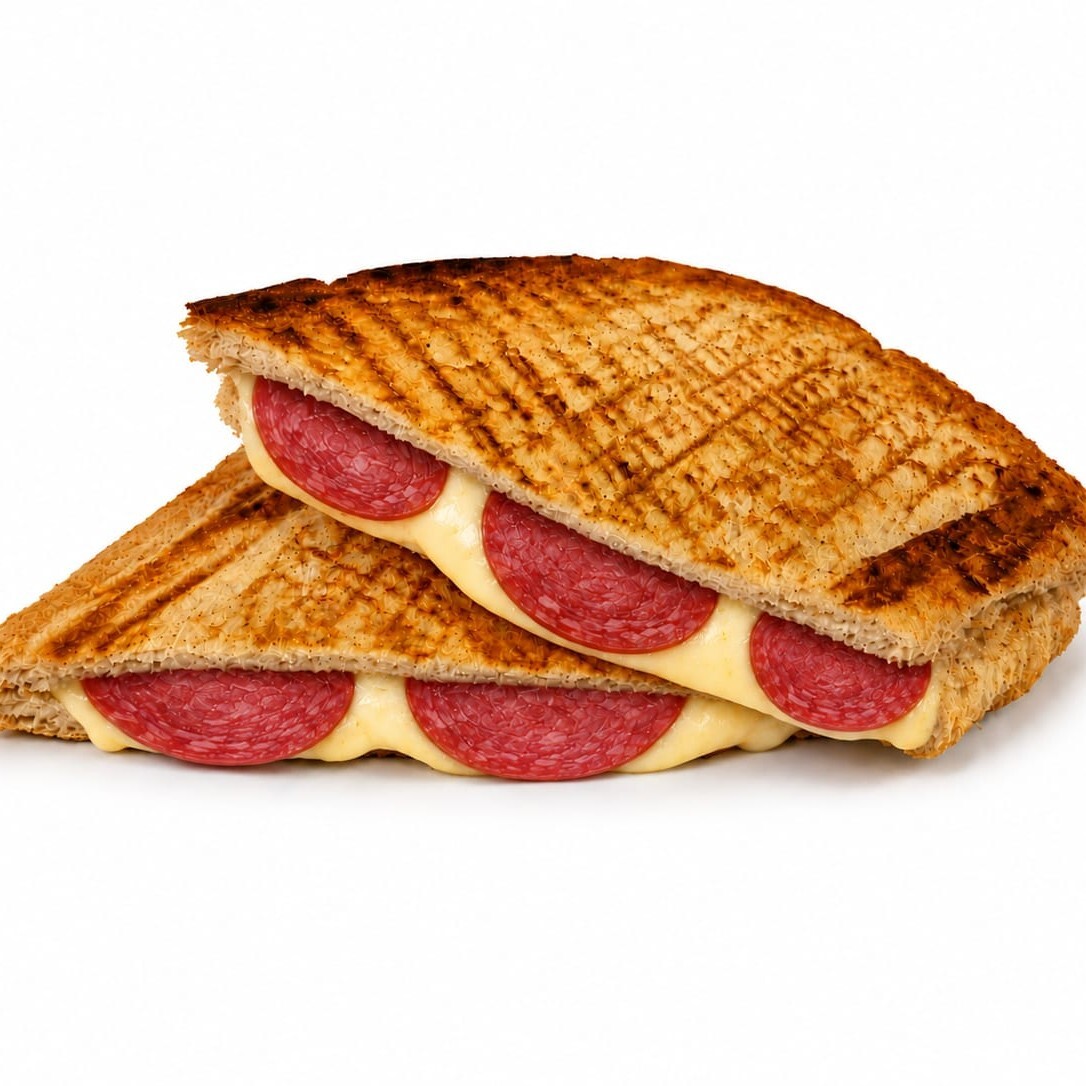 Kaşar Peynirli Salamlı Tost