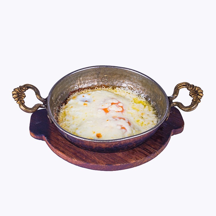 Kaşar Peynirli Sahanda Yumurta