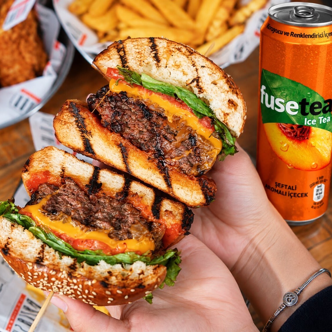 Texas Burger (200 Gr.)+Coca Cola