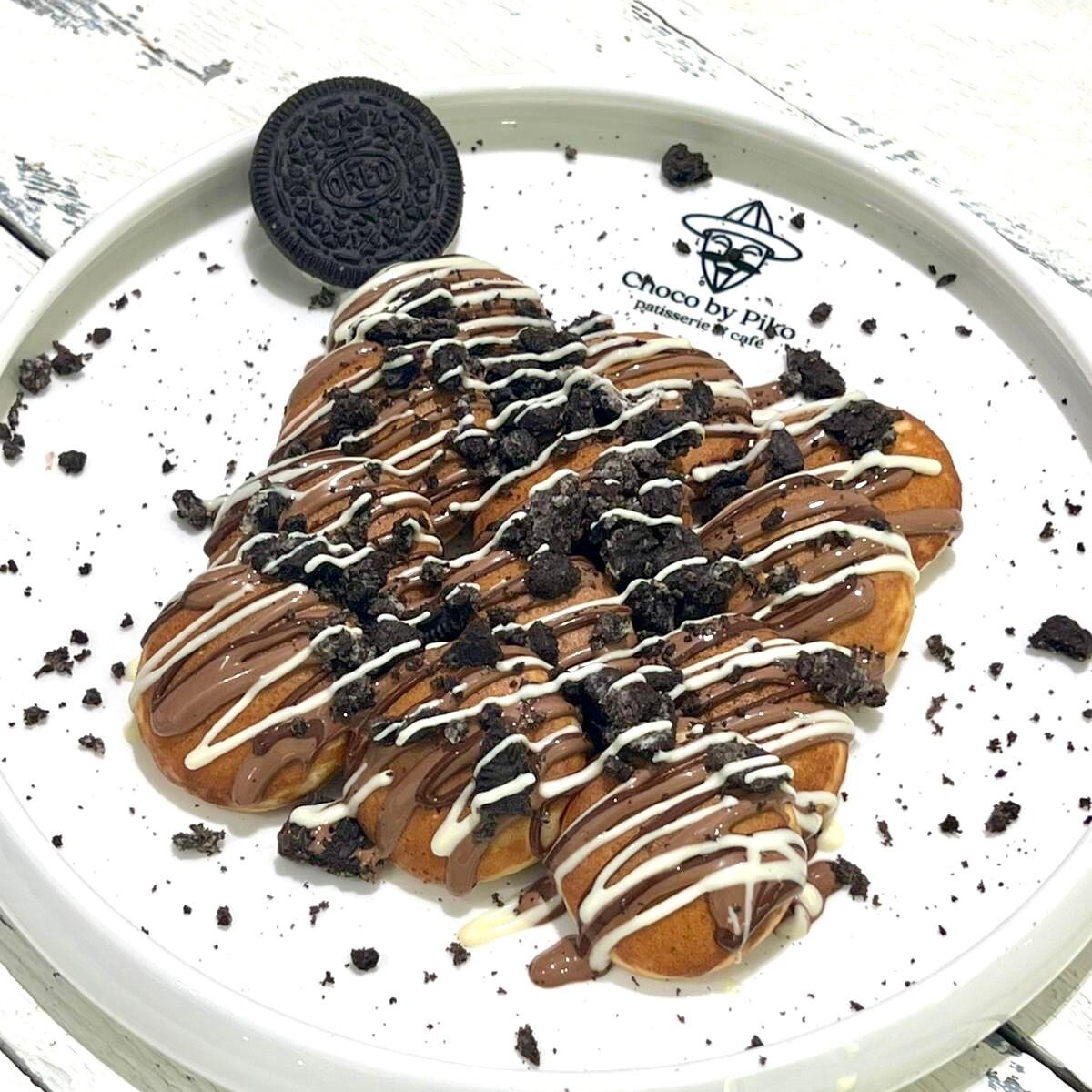 Mini Oreo pancake