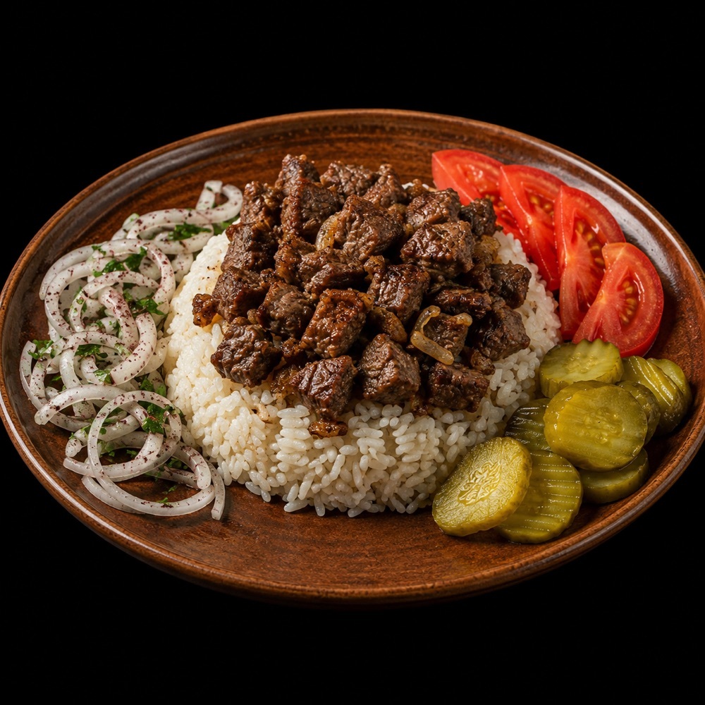 Pilav Üstü Et Kavurma
