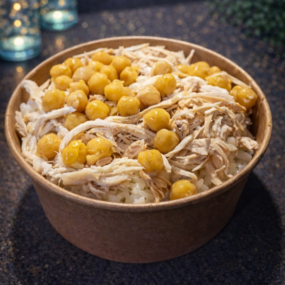 Tavuklu Nohutlu Pilav (Orta Boy)