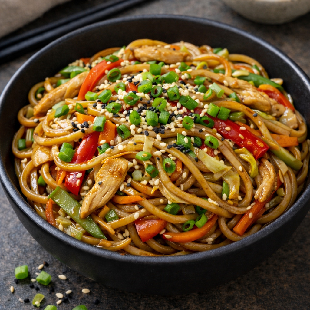 Tavuklu Noodle