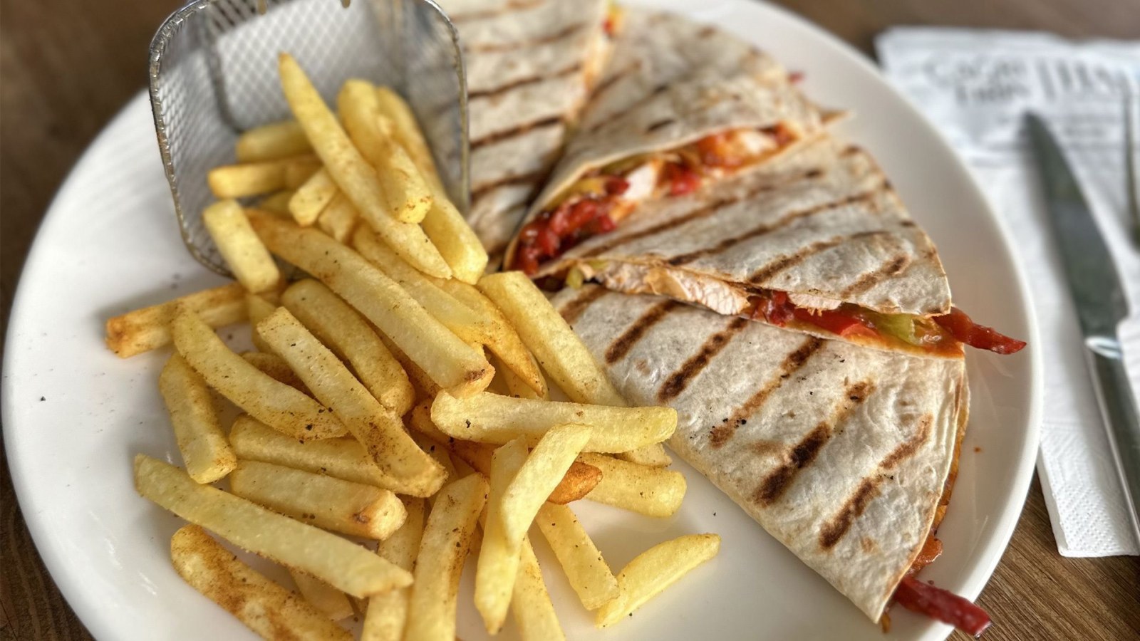 Tavuklu Quesadilla