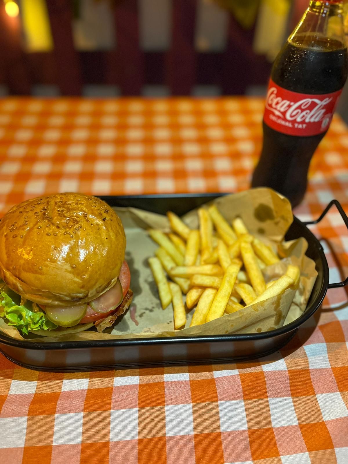 Tavuk Burger Menü