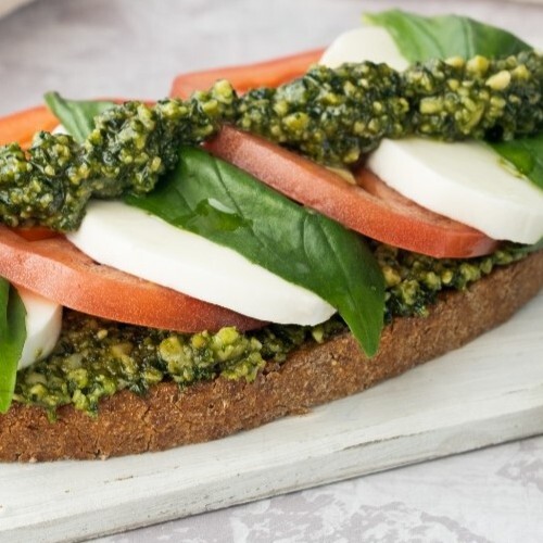 Mozarella & Pesto & Domatesli