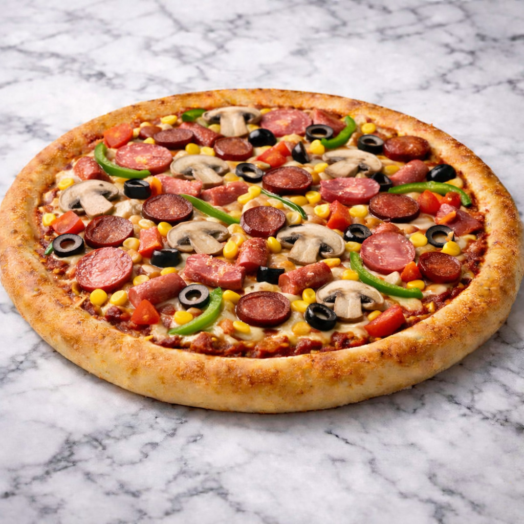 Zengin Karışık Pizza (30 cm)