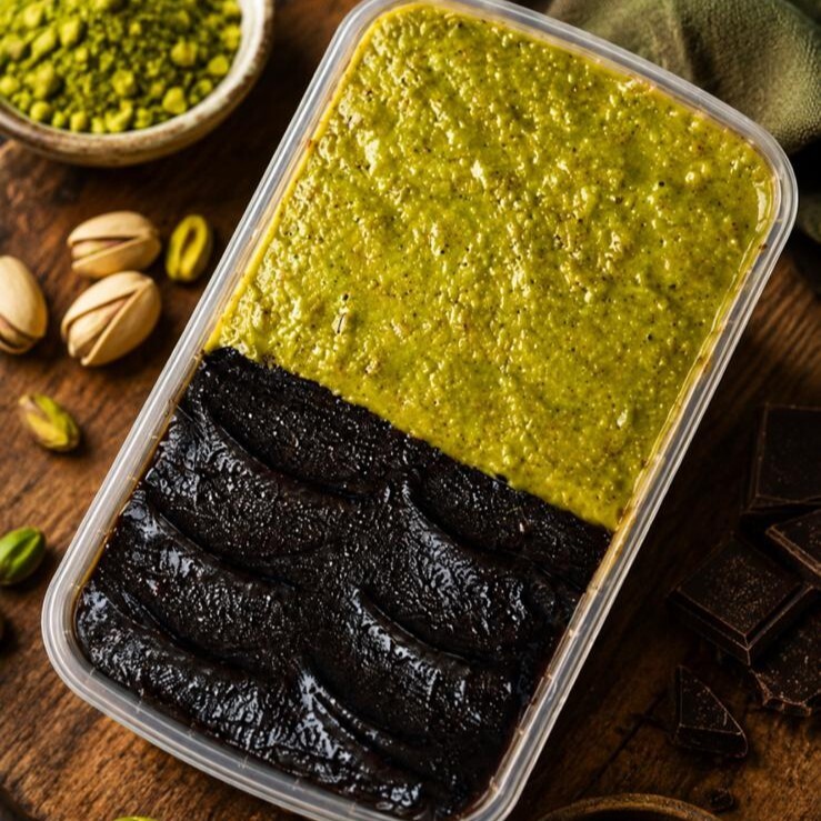 Dubai Çikolatalı İrmik Helvası 1 kg
