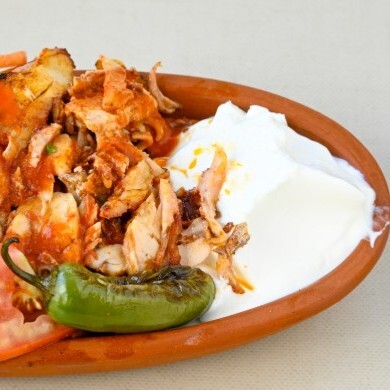 İskender (Tavuk Dönerden) Menü