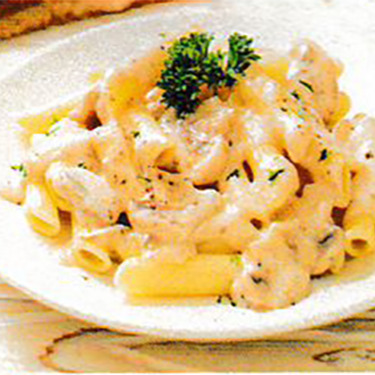 Kremalı Mantarlı Penne