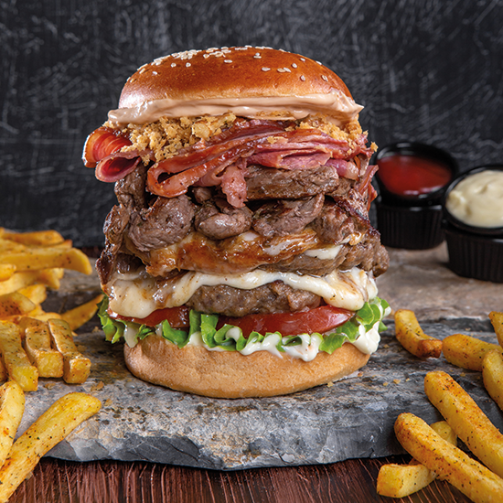 Smokehouse Double Smash Burger