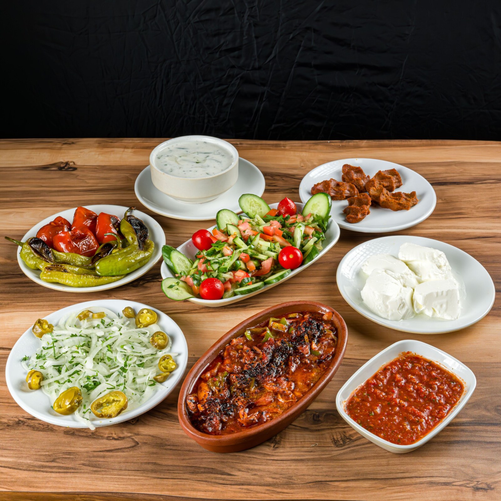 Meze Tabağı Bol Bol