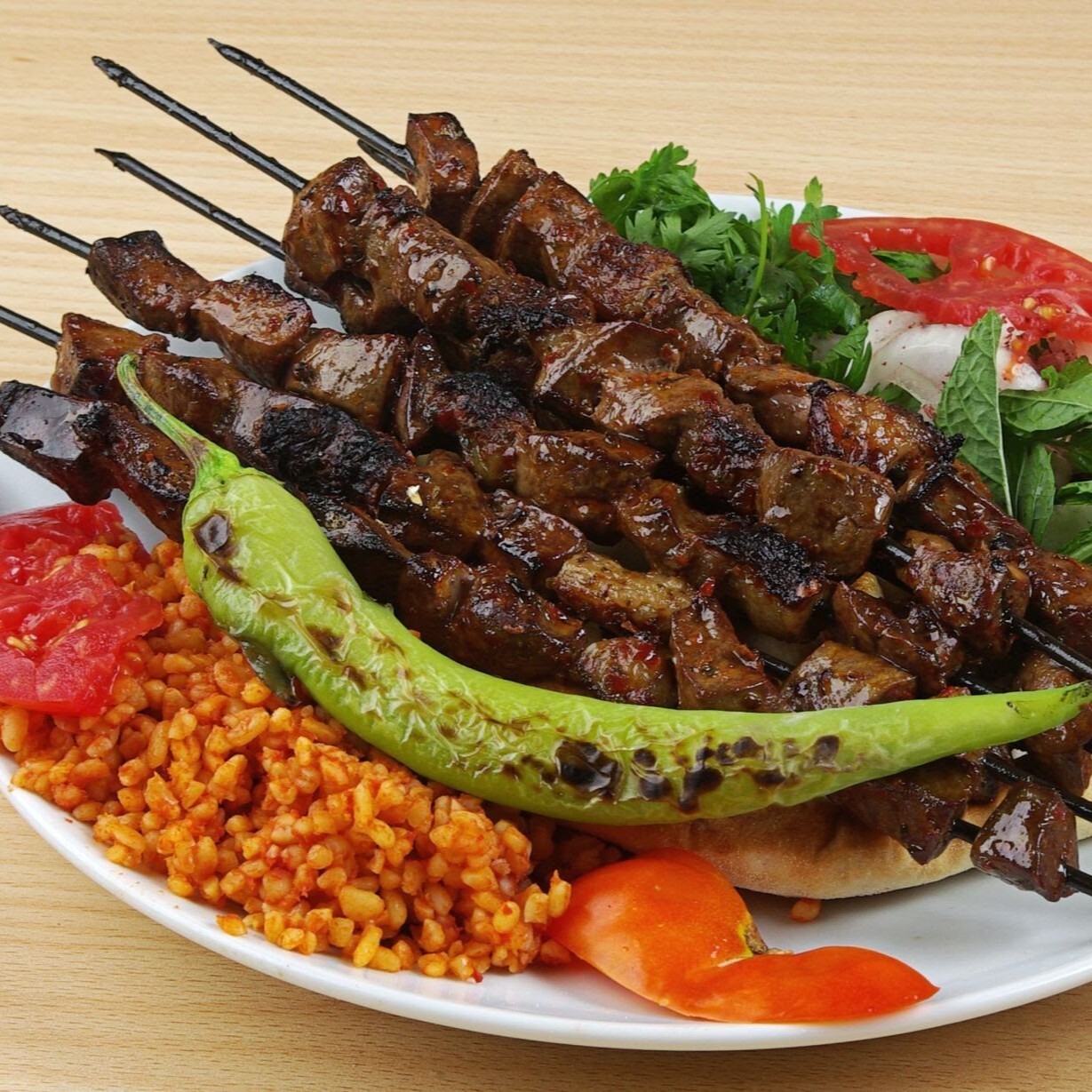 Kuzu Ciğer Şiş Dürüm