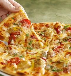 Köz Patlıcan Pizza
