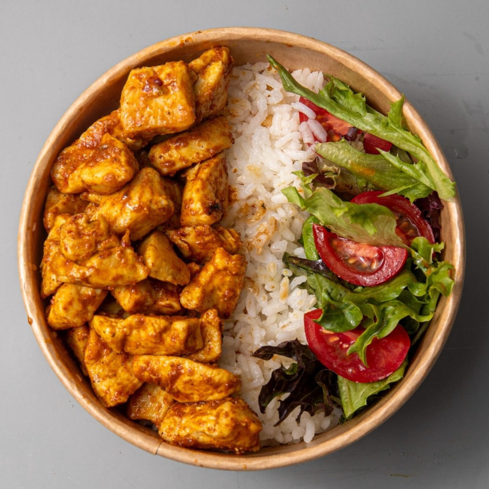 Körili Tavuklu Pilav Bowl