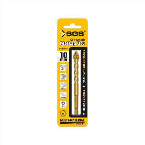 ÇOK AMAÇLI MATKAP UCU 10MM*115MM