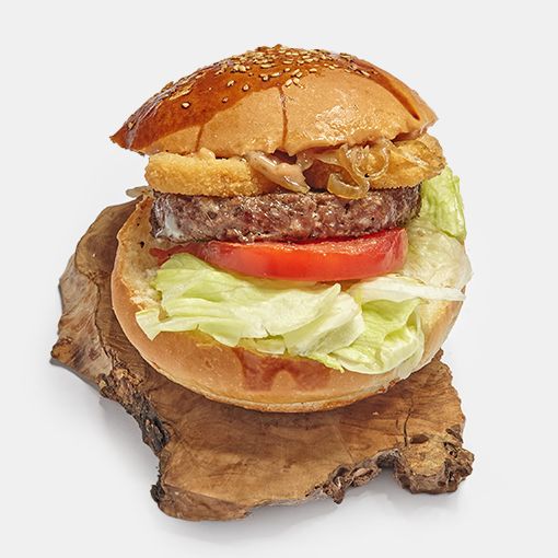 Large Fried Onion Burger