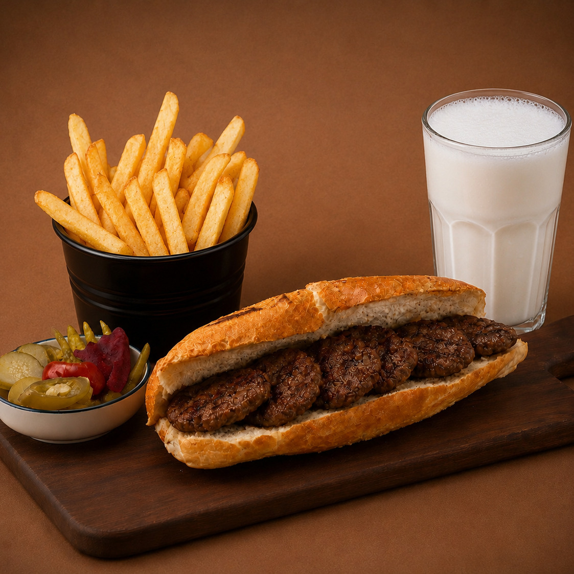Ekmek Arası Köfte Menü