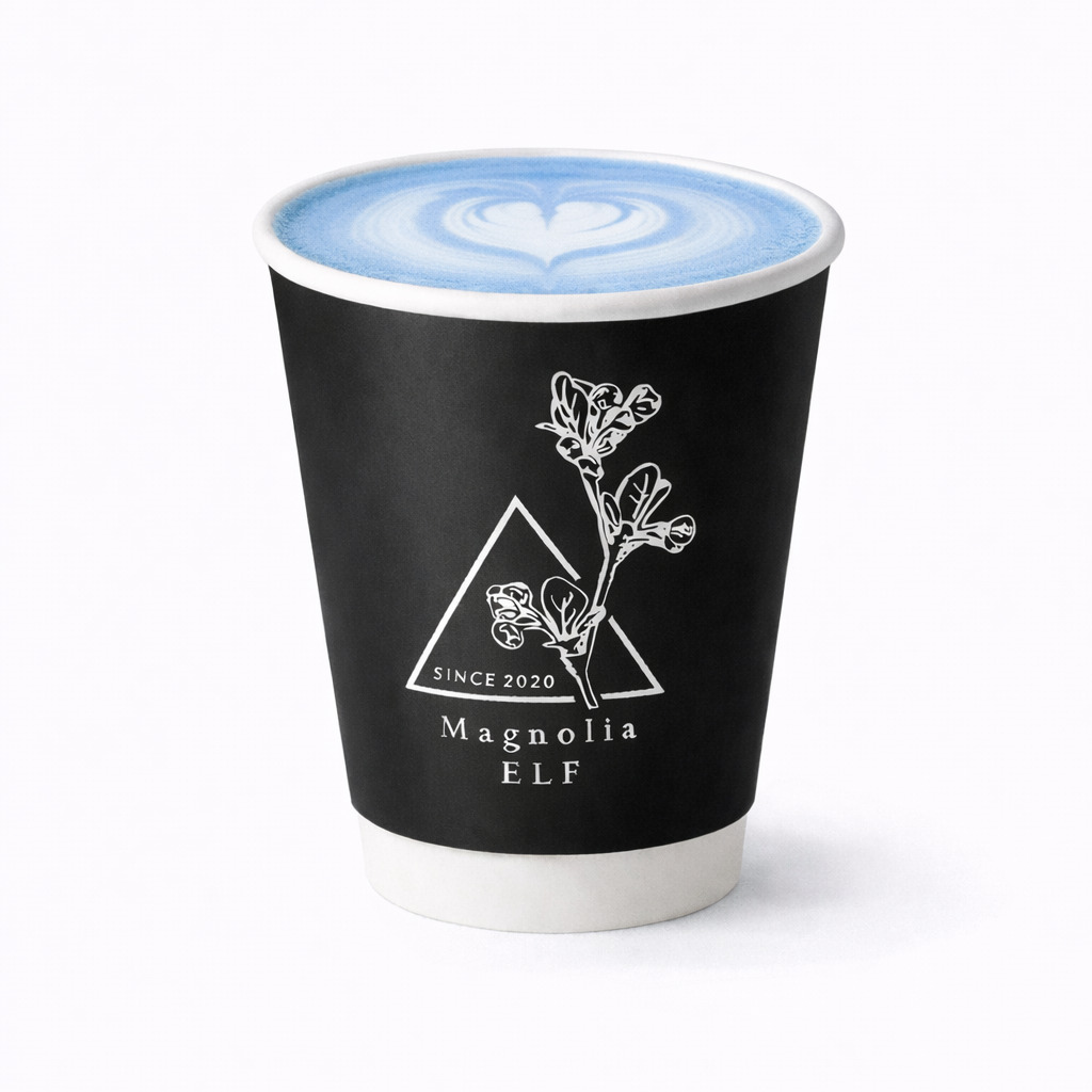 Blue Macha Latte