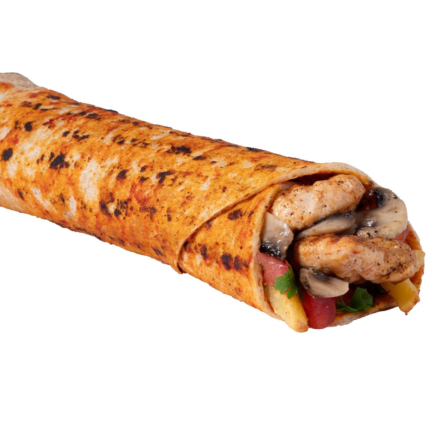 Mantarlı Tavuk Dürüm