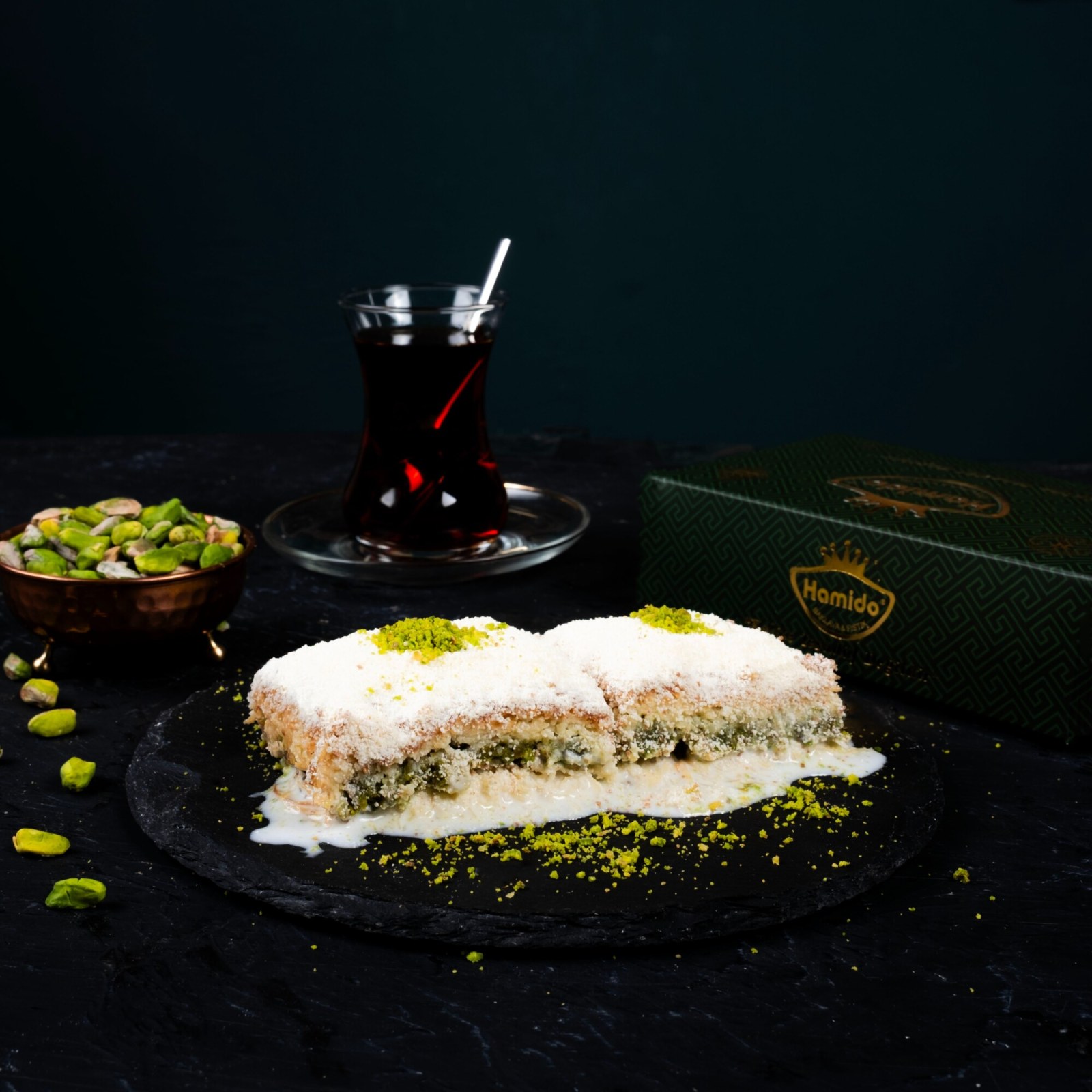 Beyaz Çikolatalı Soğuk Kadayıf (1 Kg)