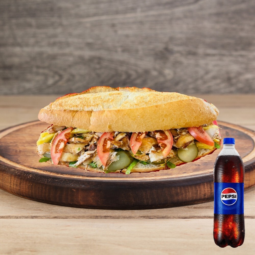 2 Adet Tam Ekmek Tavuk Döner Menü