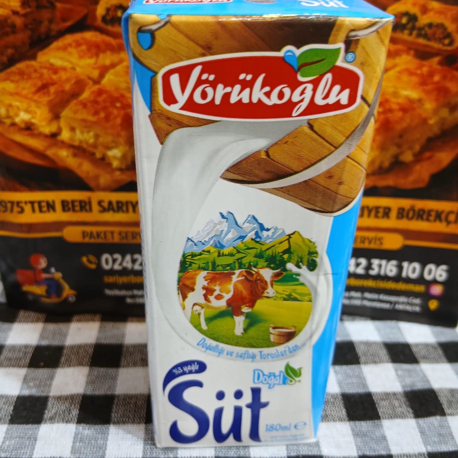 SÜT DOĞAL 180 ML