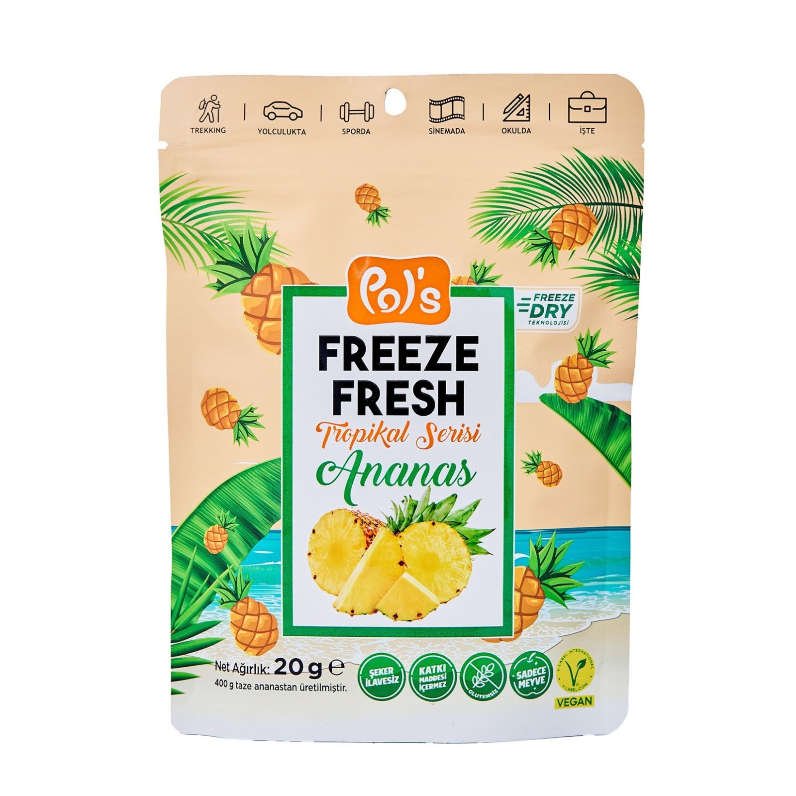 Pol's Freeze Fresh Ananas