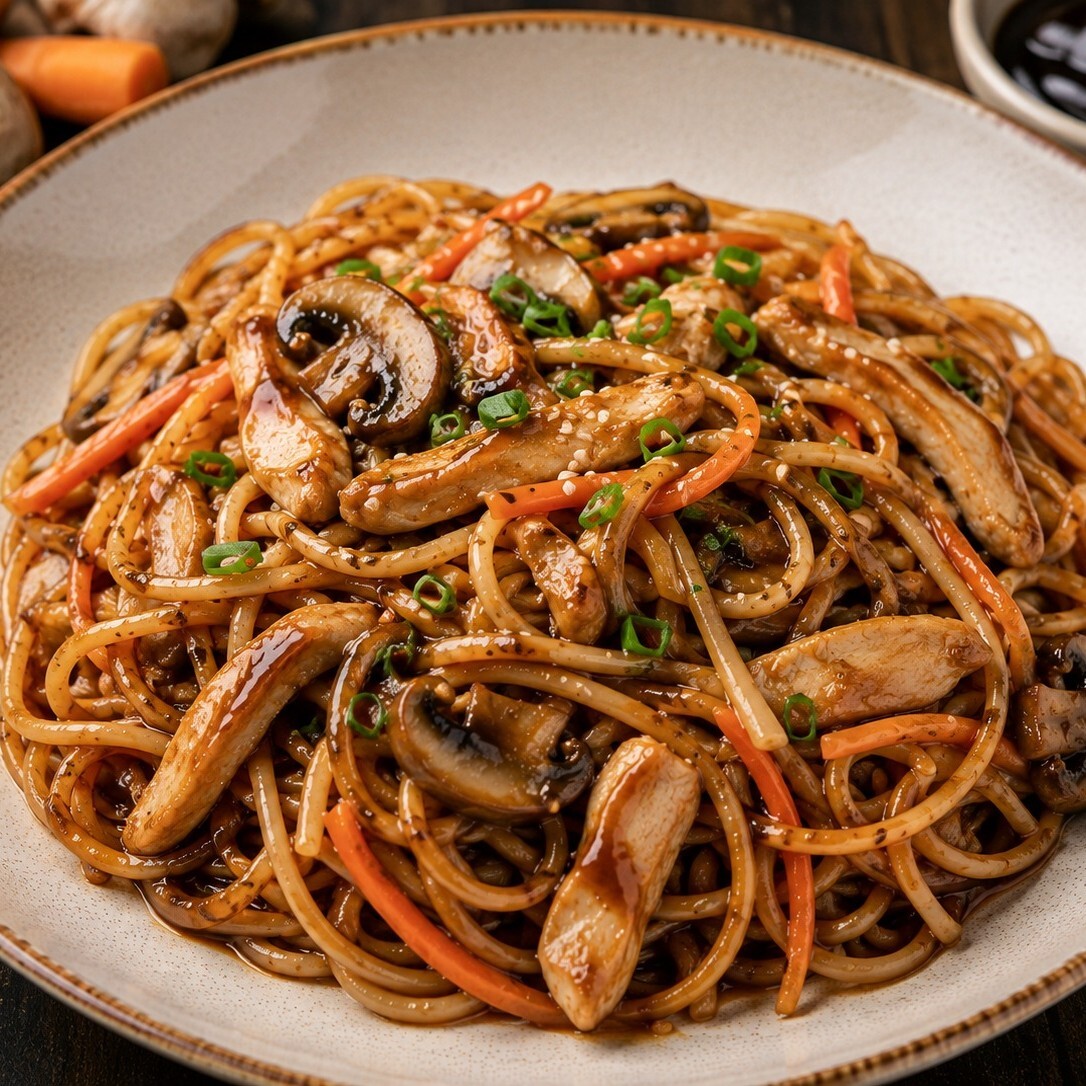Spagetti İstiridye Soslu