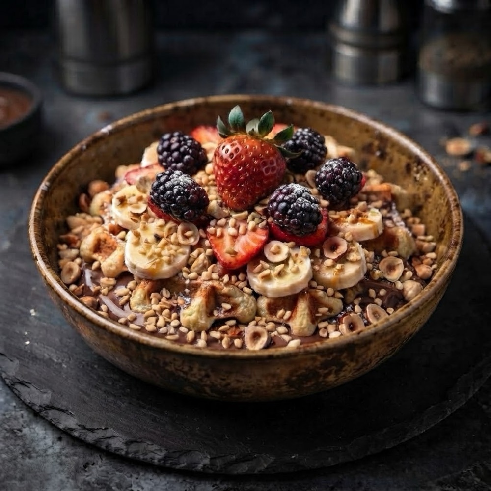Waffle Berry Bowl (Küçük Hamur)