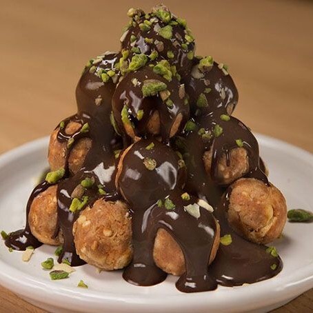 Dökme Profiterol Antep Fıstıklı