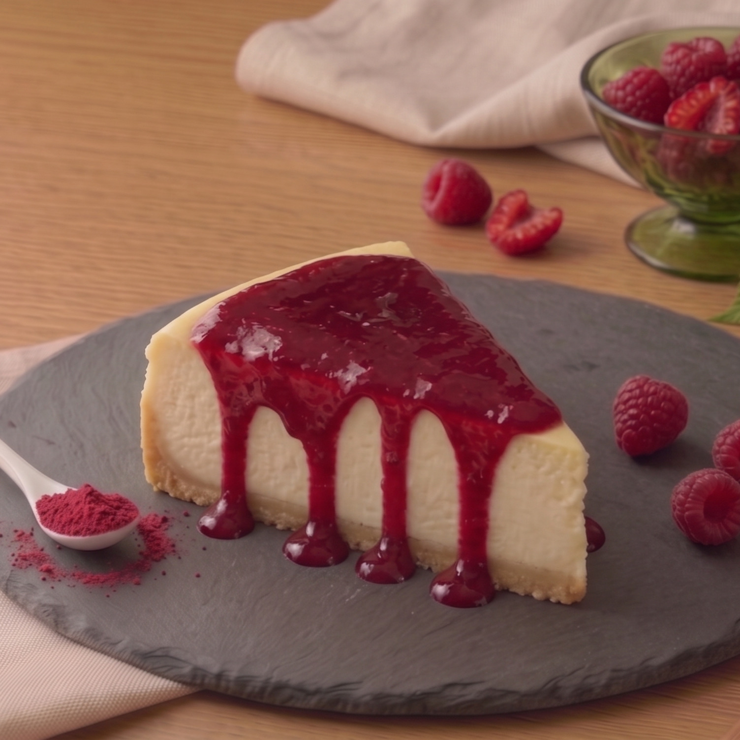 Frambuazlı Cheesecake