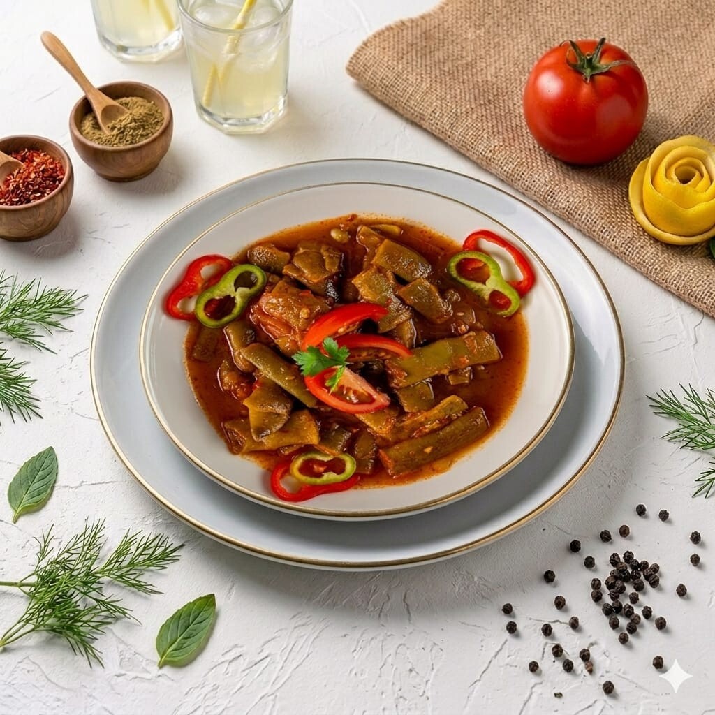 Taze Fasulye + Meyhane Usulü Bulgur Pilavı + Coca-Cola (25 cl.)