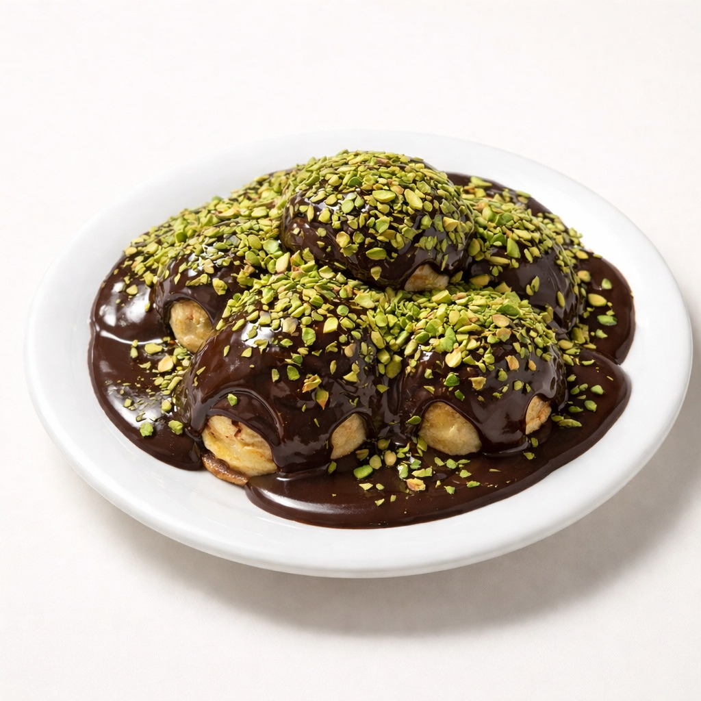 Antep Fıstıklı Profiterol 1 Kg