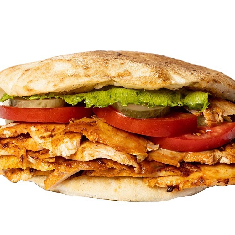 Soslu Tombik Ekmek Arası Tavuk Döner