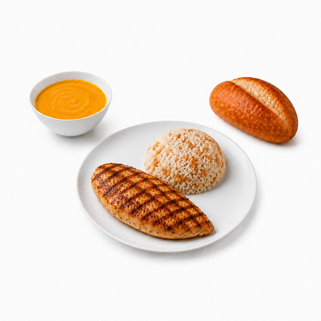 Tavuklu Yemek Menü