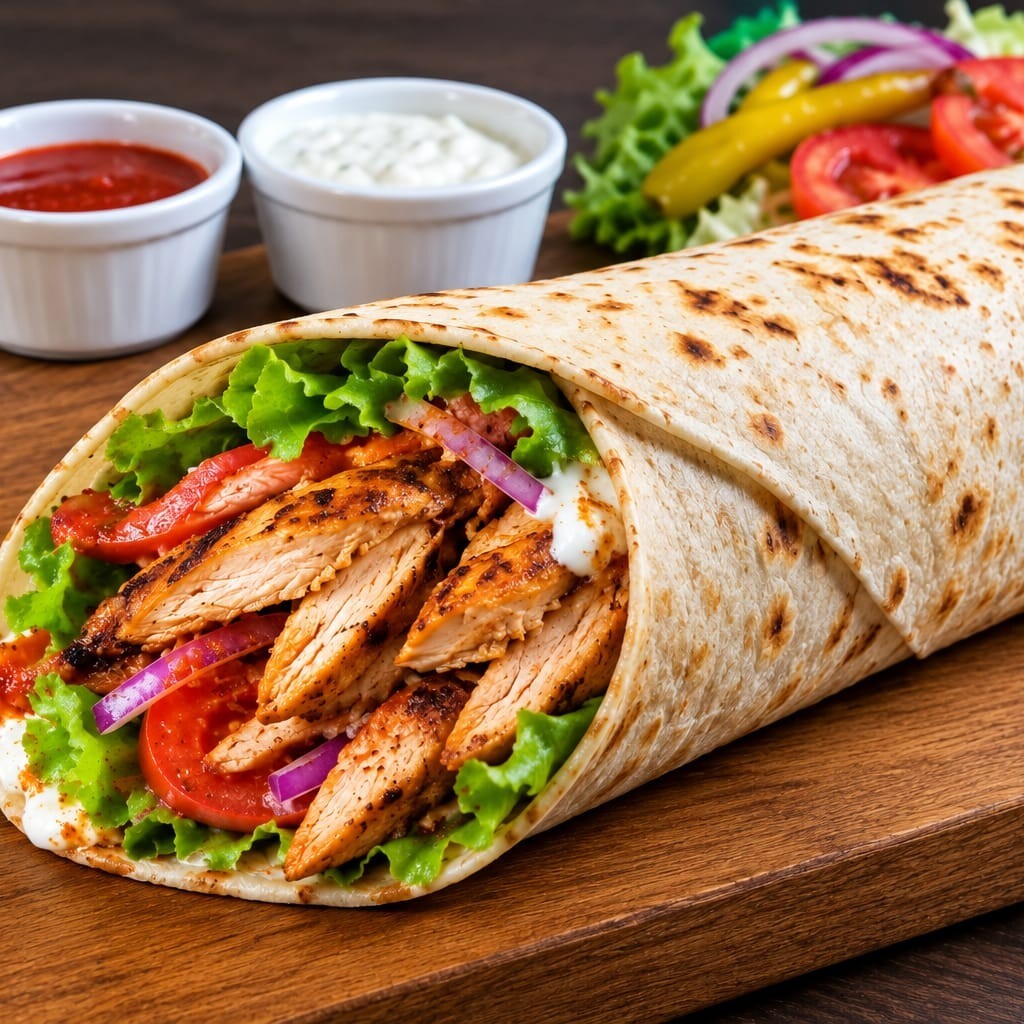 Dağ Kekikli Kremalı Dürümix