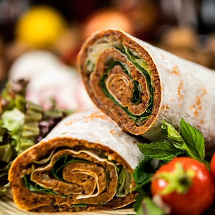 Doritoslu Double Çiğ Köfte Dürüm (200 gr)